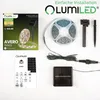 LUMILED LED solární pásek 5M 150 LED teplá bílá 3000k pásek Náhled obrázku produktu 9