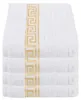 4er Set Luxus Medusa Gästetücher 30x50 cm - Weiß - feinste Produktbild-Vorschau 1