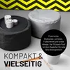 LUMALAND Pouf (50 L) - Intérieur & extérieur - Noir Voir les images du produit 7