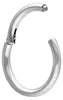 Wildcat Piercingringe - Hinged Ring aus Titan Grad 23, Produktbild-Vorschau 3