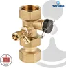tecuro Messing Kappenventil DN 20 (3/4 Zoll), mit Produktbild-Vorschau 1