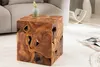 Invicta Interior Beistelltisch & Sitzhocker SQUARE Teakholz Produktbild-Vorschau 5