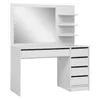 BEAUTYSOFA | Schminktisch MALTA Weiß 120 cm mit Spiegel und Produktbild-Vorschau 8