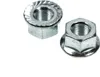 2 Stück Fahrrad Achsen Mutter M9x1 Vorderrad axle nut SW15 Produktbild-Vorschau 1