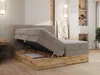 MKS MEBLE Boxspringbett WOOD CLASSIC KING, Doppelbett mit Produktbild-Vorschau 4