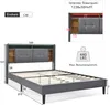 OKWISH Lit déco 160 x 200 cm – Tiroirs avec chargement USB Voir les images du produit 4