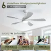 Sofucor Deckenventilator, DC 106,5 cm, fünf ABS-Flügel, mit Produktbild-Vorschau 8