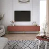 Szafka pod telewizor: ceglasta czerwień, 170 x 52 x 32 cm, Podgląd zdjęcia produktu 3