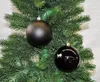 Weihnachtskugeln Kunststoff 10cm 4 Stück - Winterweiß matt Produktbild-Vorschau 3