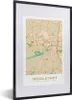 MuchoWow® Gerahmtes Poster Ingolstadt - Karte - Stadtplan - Produktbild-Vorschau 1
