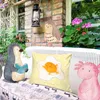Mr. & Mrs. Panda Couchkissen Spiegelei Ei - Gelb Pastell - Produktbild-Vorschau 2
