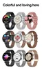 A collage of various smartwatches with different strap colors and watch face designs. Produktbild-Vorschau