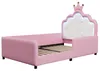Letto imbottito 90 x 190 cm con testiera a LED, sponde Anteprima dell’immagine prodotto 10