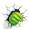 3D Hulk Faust Wandtattoo 1 Stück, Abziehbar Ohne Produktbild-Vorschau 1