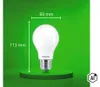 Philips Filament-Lampe, Milchglas, 100W A60 E27, 7,3 W, 100 Produktbild-Vorschau 11