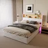 UnboxG Polsterbett 160x200cm mit USB-Anschlüssen, Produktbild-Vorschau 4