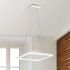 Fabas Luce Bard LED Pendelleuchte Quadratisch Weiß Produktbild-Vorschau 1
