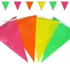 Goodymax® Wimpelkette 10 m Farbmix - 4 Farben - Pink Orange Produktbild-Vorschau 3
