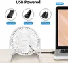 LogiLink USB Schreibtischventilator 6' weiß Produktbild-Vorschau 6