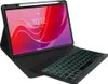 A tablet with a keyboard case and stylus. Produktbild-Vorschau