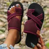 1 Paar Damen-Sandalen in Übergröße, rutschfeste Sohle, Produktbild-Vorschau 3