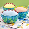 50 Muffinförmchen Dino, blau/grün Produktbild-Vorschau 2