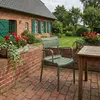 CLP Gartenstuhl Joliya stapelbar mit Armlehnen wetterfest Produktbild-Vorschau 3