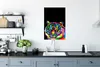 MuchoWow® Poster Tiger - Schwarz - Regenbogen 60x90 cm - Produktbild-Vorschau 3