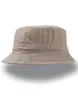 A beige bucket hat is shown in a studio shot against a white background.