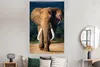 MuchoWow® Poster Elefant - Zähne - Natur 120x180 cm - Produktbild-Vorschau 4