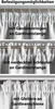 Three different ways to hang curtains are shown. Produktbild-Vorschau