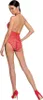 Passion - Woman Bs087 Roter Bodystocking, Eine Grösse Produktbild-Vorschau 2