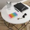 WELLGRO Tablettenbox für 7 Tage - Pillendose je 2 Fächer Produktbild-Vorschau 4