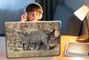 MuchoWow® Laptop Aufkleber Sticker Cover Jaguar - Schlange Produktbild-Vorschau 3