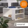 CASARIA Couchtisch mit Stauraum Weiß Produktbild-Vorschau 2