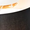 Deckenleuchte Schwarz 40 cm inkl  LED Drum LED Produktbild-Vorschau 5