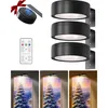 3er-Pack Kunstmalerei-Leuchten mit Fernbedienung, 3 Produktbild-Vorschau 3