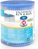 A cylindrical package of Intex filter cartridges for a pool pump. Produktbild-Vorschau