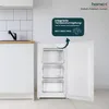 homeX Gefrierschrank, Tiefkühlschrank klein - 60L Produktbild-Vorschau 6