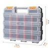 Aufbewahrungsbox Kleinteile-Organizer, doppelseitiger Produktbild-Vorschau 3