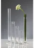 Vase Glas Blumenvase Reagenzglas Glasvase -Solifleur-rund Produktbild-Vorschau 2