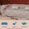 Swave Sofaüberwurf mit Fransen 290 x 190 cm 100 % Baumwolle Produktbild-Vorschau 2