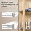 K-Möbel gablota szklana stojąca bukowa (176x37x33 cm) z 4 Podgląd zdjęcia produktu 4