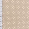 Tischdecke Leinenlook Basic Dot Pünktchen natur div. Größen Produktbild-Vorschau 4