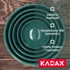 KADAX miska Kuchenna Plastikowa Do Sałatek 5 L Zielona Podgląd zdjęcia produktu 7