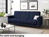 MEBLINI Sofa mit Schlaffunktion - Schlafcouch Ausziehbar - Produktbild-Vorschau 3