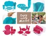 LS-LebenStil Camping Geschirr Picknick-Set 31-teilig Rot Produktbild-Vorschau 2