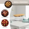 bremermann Brotkasten oval mit Bambus-Deckel, Brotbox mit Produktbild-Vorschau 6