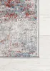 Lopervloerkleed 100 x 125 cm, grijs/zalmroze. Modern Productafbeelding-voorbeeld 8