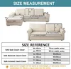 Kaninchen Plüsch Sofabezug L Form 1/2/3/4 Sitzer Sofa Produktbild-Vorschau 7
